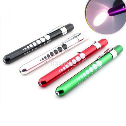 CA Medical First Aid LED Pen Light Flashlight Torch Nurse EMT Emergency NEW