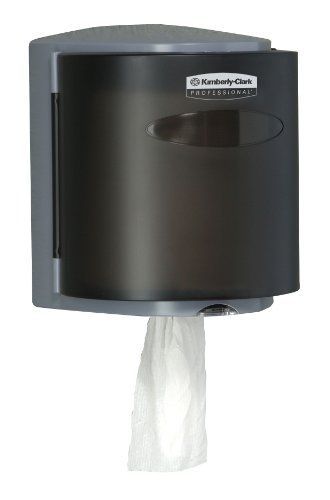 Kimberly-Clark Professional 09989 Roll Control C-Pull Dispenser, 10 3/10w x 9