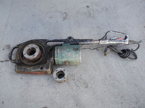 Toledo port-a-pony power drive 68 portable power pipe threader w/ 2 ridgid dies. for sale