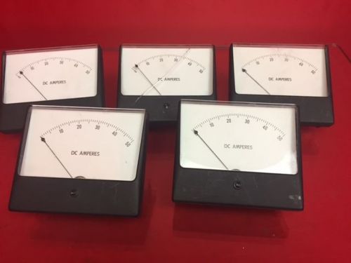 SIMPSON Panel Meter Model 1329 DC AMPERES