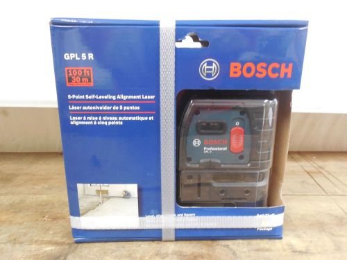 BOSCH 5 POINT SELF LEVELING ALIGMENT LASER GPL 5 R