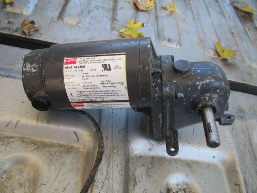 DAYTON 4Z726A GEARMOTOR