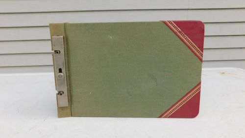 Vintage Wilson Jones Ledger Book Office Bookkeeping