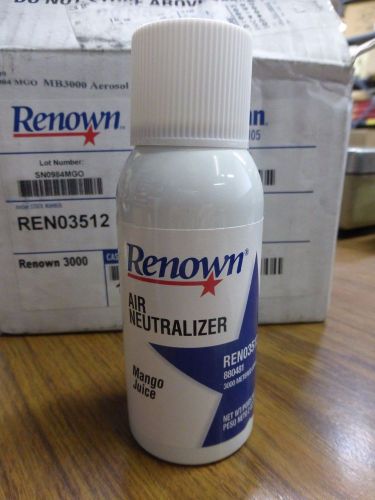 Renown Air Neutralizer Aerosol Refill Mango Juice 2oz Case of 12