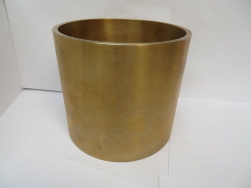 NEW NO NAME BRASS BRONZE BUSHING 6&#034; ID 6 1/2&#034; OD WALL 5 13/16&#034; WIDTH 15/64&#034; WALL