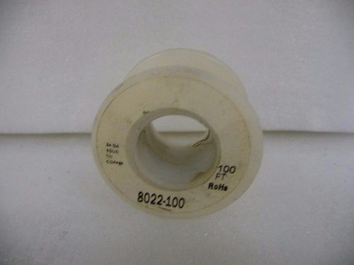 Geophysical supply 8022-100 100ft 24gwa gray solid tin copper wire for sale