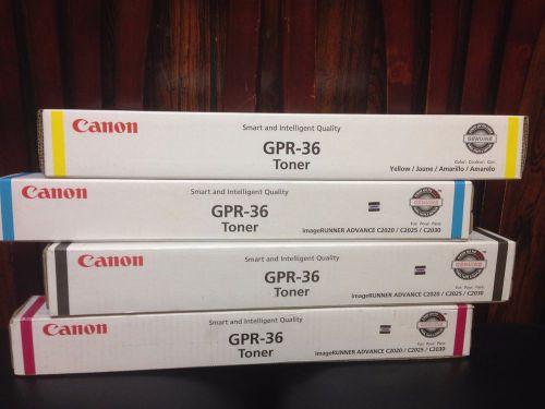 Canon GPR-36 oem set, brand new