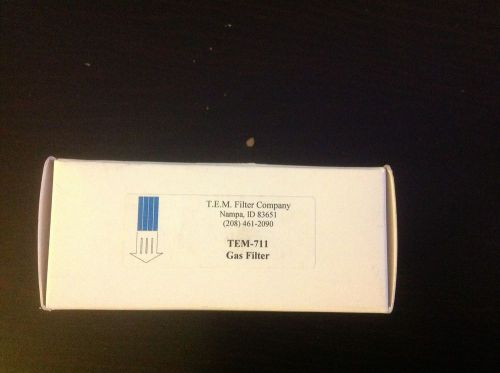 T.e.m.gas filter tem-711 700 series 250 max psi  0.01 microns for sale