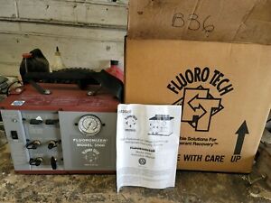 FLUORO TECH RECOVERY NEW OPEN BOX NEVER USED 115 VOLT WITH ORIGINAL MANUAL 