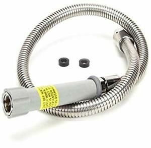 T&amp;S BRASS B-0036-H 36&#034; Flexible Stainless Steel Hose