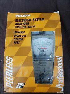 Peerless Electrical Analyzer Model 250  Instructions Automotive Voltage Tester