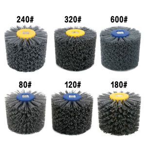 120mm Abrasive Wire Drawing Wheel Rotary Tool For Surface Cleaning Deburring