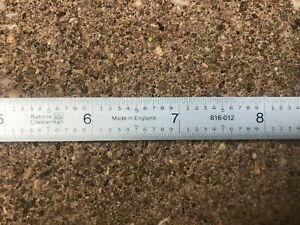 NOS Rabone Chesterman 12&#034; x 1/2&#034; Flex Precision Rule (816-012)