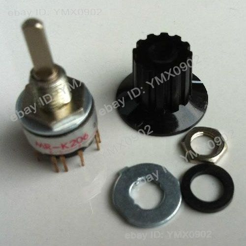 1pcs nkk rotary switch mrk206 for pulse generator or cnc machine for sale
