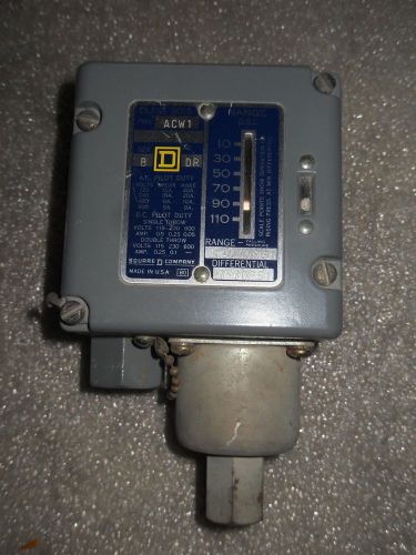 (v29-4) 1 new square d 9012-acw1 pressure switch for sale