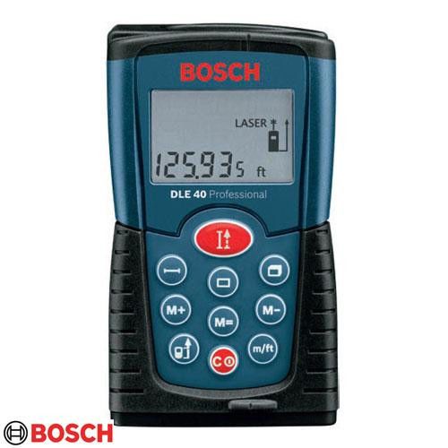 Genuine bosch dle 40 laser distance meter range finder measure 40m - fedex ship for sale