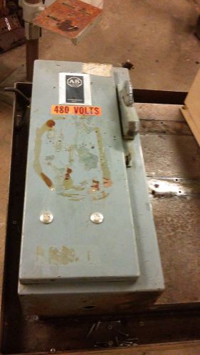 Allen-Bradley Enclosed Control Panel Electrical Box 24x10x6