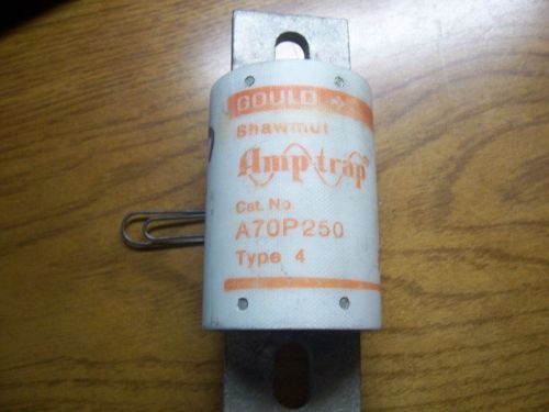 Gould Shawmut Amp-trap Fuse A70P250 250A 700V