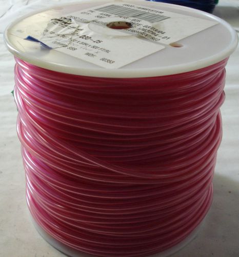 FREELIN-WADE 1C-030-25 TUBING TRANS.RED,85A,PUR 5/32 O.D. X 5/64 X 500FT LG.