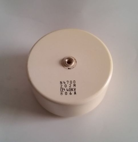 40KV CERAMIC DOORKNOB CAPACITOR N4700 202M 40KV