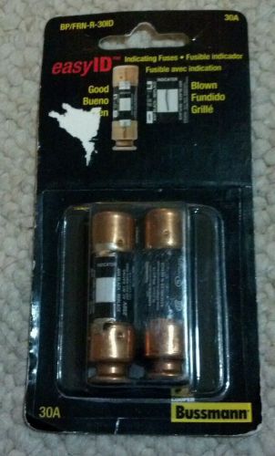 NEW Cooper Bussmann 30 Amp 250 Volt easyID Fuse BP FRN-R-30ID