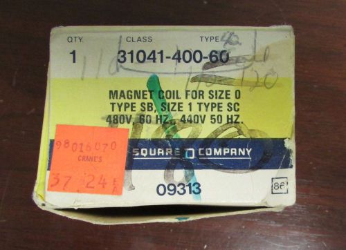 SQUARE D Size 0 Type SB Coil 440/480 Volt 31041 400 60