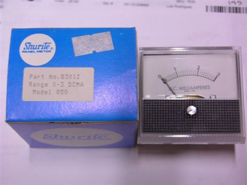 Shurite Panel Meter 850 Series Assorted DCmA Ranges