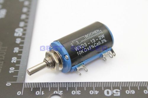 10pcs Multi-Turn Wirewound Potentiometers WXD3-13 10K OHM