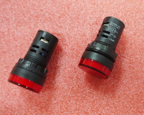 10X Pilot light NEW Arrival Lamp 22mm Indicator 24V AD16-22D/S Signal Light hym