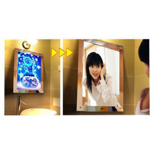 A2 Size LED Lighting Acrylic Magic Mirror Light Box