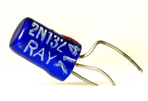 RAYTHEON BLUE 2N132 CK725 Germanium PNP Transistor Fuzz Pedal Effects 1957 RARE