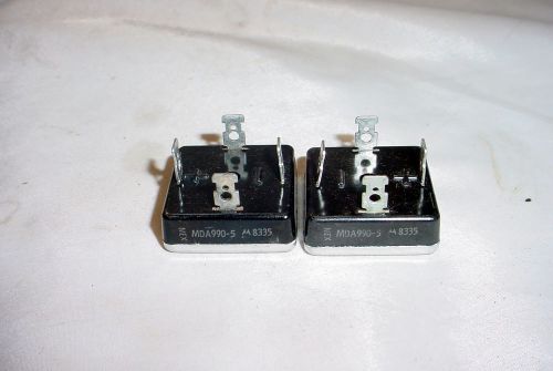 Two NOS Motorola MDA990-5 Bridge Rectifiers 30 Amps 250VDC