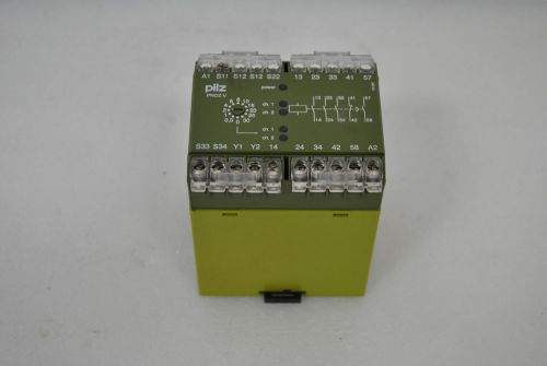 PILZ SAFETY RELAY 24VDC 5W PNOZ 474790 (S8-3-7E)