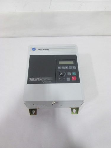 New allen bradley 1336s-brf10-aa-en4-ha1-l6 plus 1hp 460v ac motor drive d370660 for sale