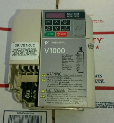 CIMR-VU4A0005BMA Yaskawa V1000 Variable Frequency Drive FOR PARTS