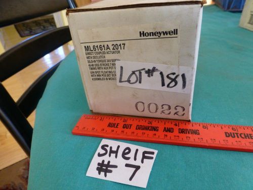 Honeywell ML6161A 2017 Actuator Motor 24VAC