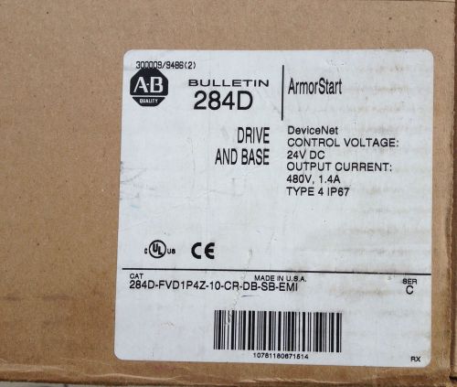 NEW ALLEN BRADLEY 284D-FVD1P4Z-10-CR-DB-SB-EMI