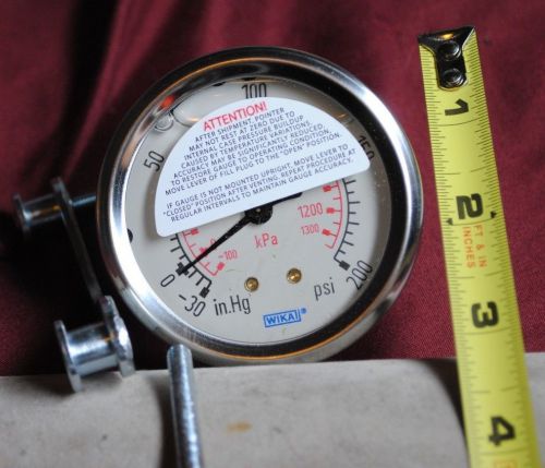 New wika pressure gauge type 213.53 for sale