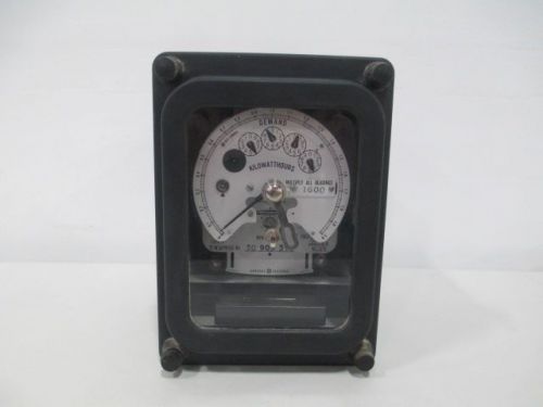 GENERAL ELECTRIC 701X91G1  KILOWATT HOUR METER 120V-AC 120V-AC 2.5A D226686