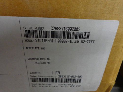 NEW HONEYWELL STD110-A1H-00000-1C, MB, S2+XXXX SMART TRANSMITTER