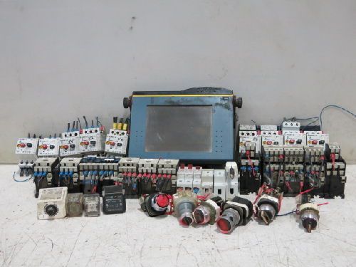 35 PIECE MIXED ELECTRICAL LOT, TELEMECANIQUE, KLOCKNER-MOELLER