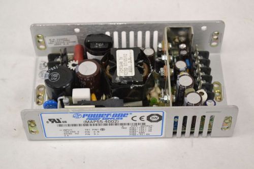 NEW POWER-ONE MAP55-4002 POWER SUPPLY 100-240V-AC 5/-+12V-DC 6A AMP B302045