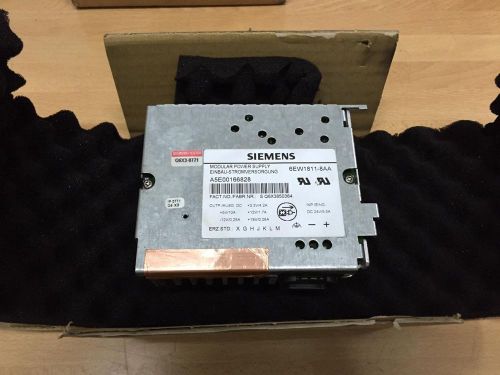 Siemens Modular Power Supply A5E00166828 6EW1811-8AA Simatic PC