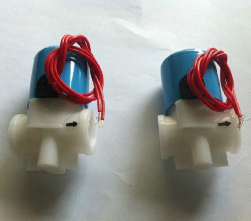 2pcs,1/4&#034; npt electric solenoid valve 12-volt dc,12vdc,n/c,ro,air,water bbtf for sale