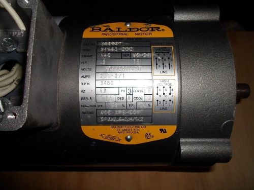 Baldor vm3537 motor (used excellent condition) for sale