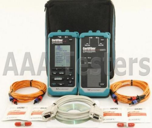 Fluke Microtest CertiFiber Multimode Fiber Tester /Cert