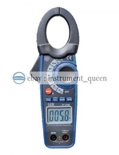 CEM DT-3348 True RMS 1000A AC/DC Watt Clamp Meter !!NEW!!