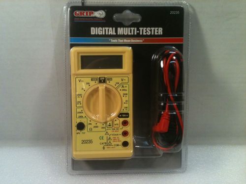 Grip 20235 Digital Multi Tester 19 Range