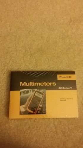 FLUKE MANUAL FOR 80 SERIES V  MULTIMETERS