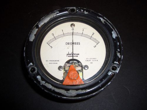 Vintage Phastron Degree Gauge 300-10506